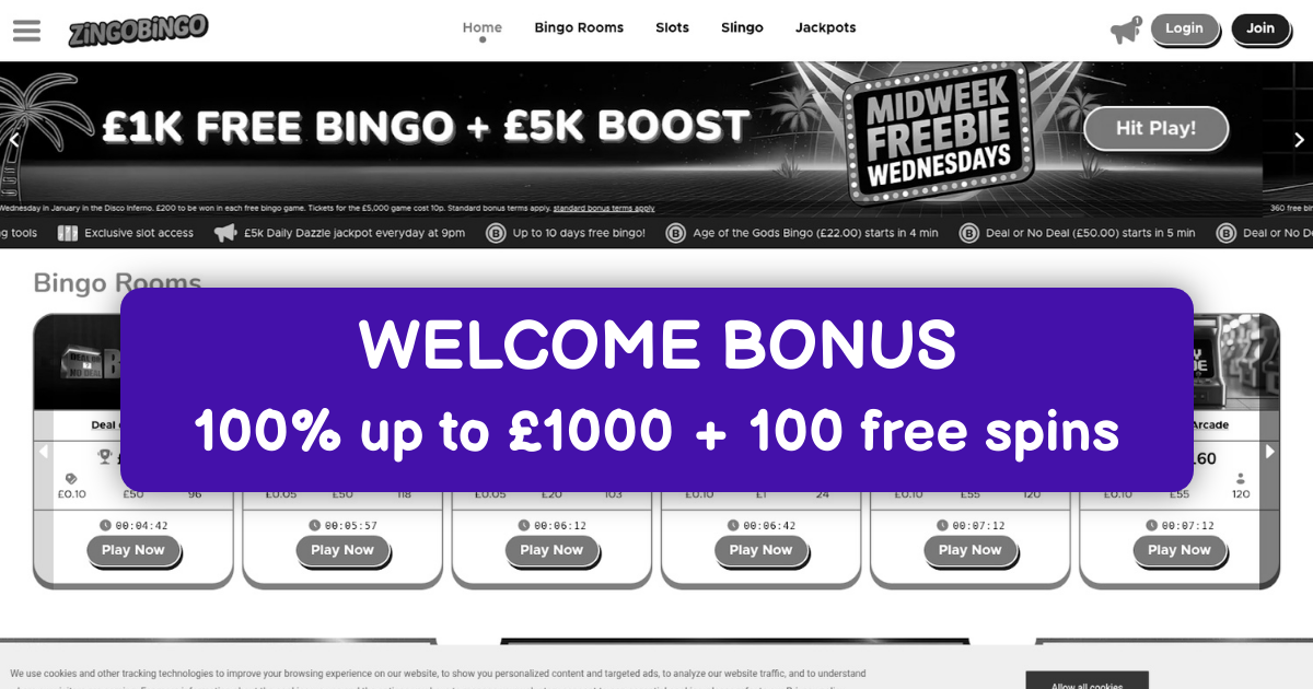 ZingoBingo Casino - UK's Fast Payout Casino with Top Slots